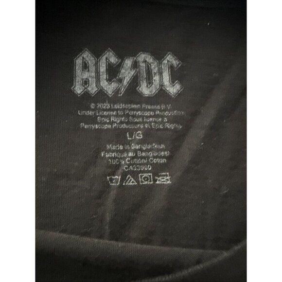Vintage AC/DC tshirt teeshirt. Size L - Picture 5 of 7